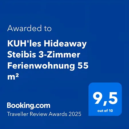 Kuh'les Hideaway Steibis 3-zimmer 55 M²